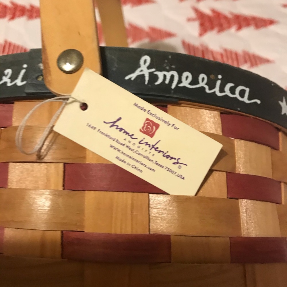 Home Interior woven basket